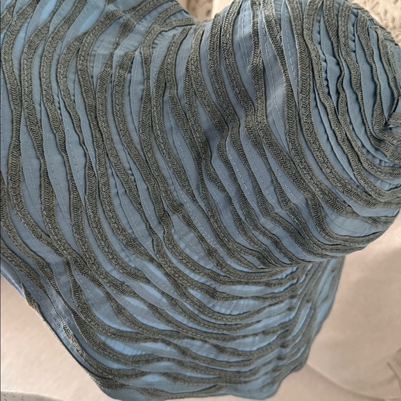 Brontë Amsterdam Blue and Gray a Women's large foldable Sun Hat 👒 - Picture 12 of 16